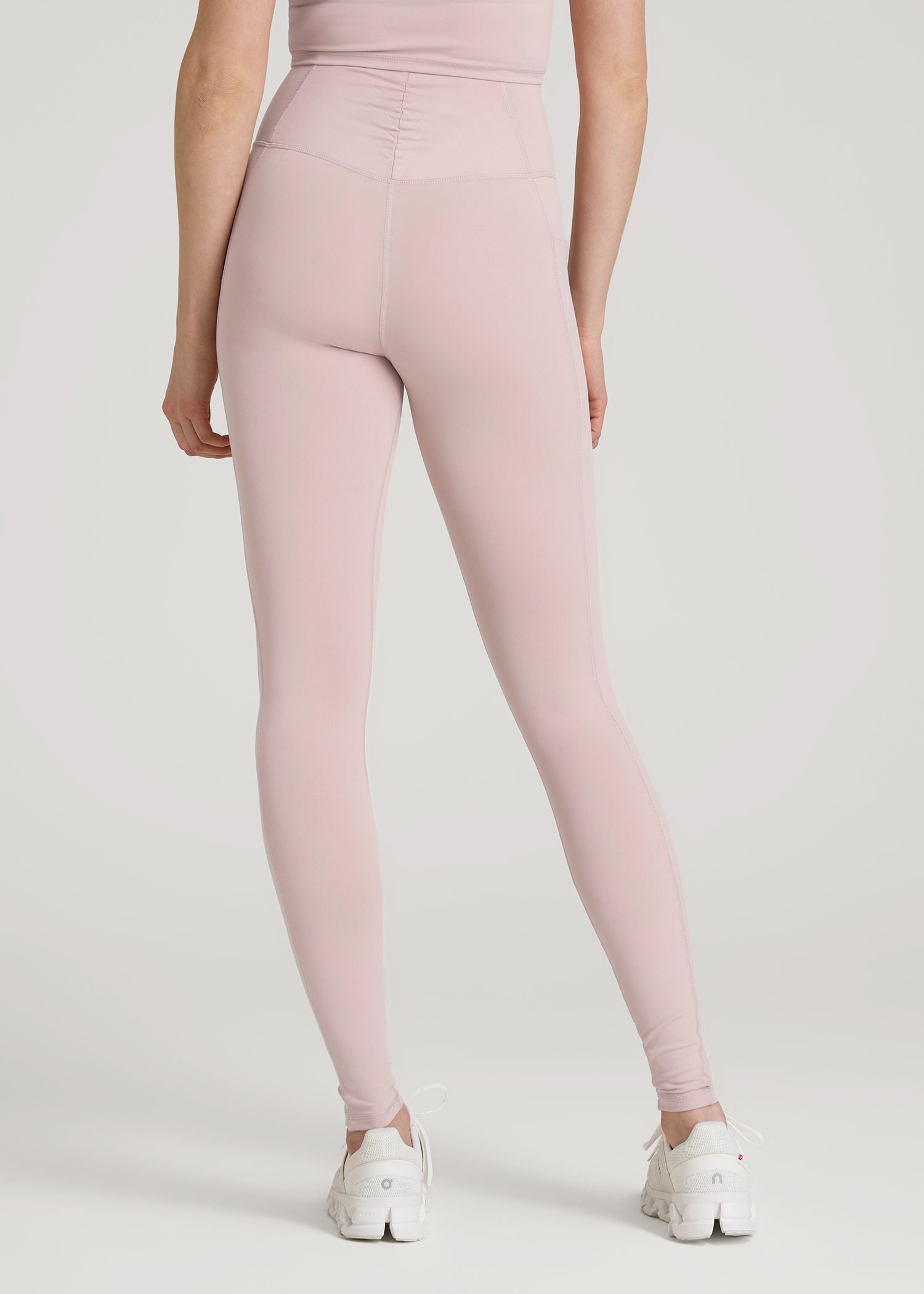 American Tall Outlet | Balance Cinched Back Pocket Legging for Tall Women in Desert Rose