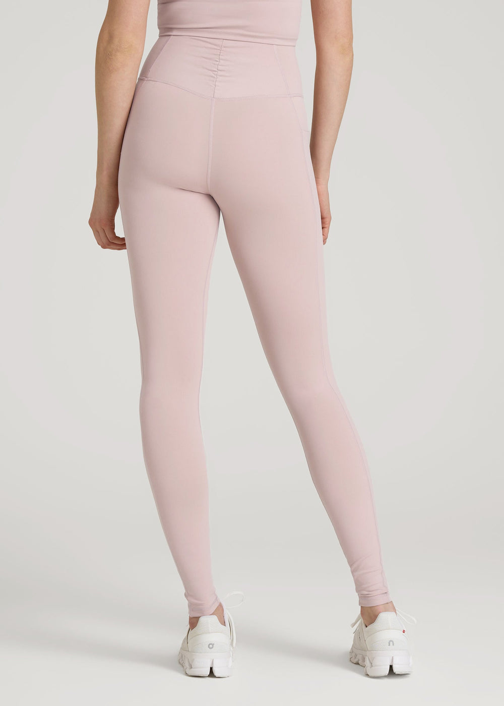 American Tall Outlet | Balance Cinched Back Pocket Legging for Tall Women in Desert Rose