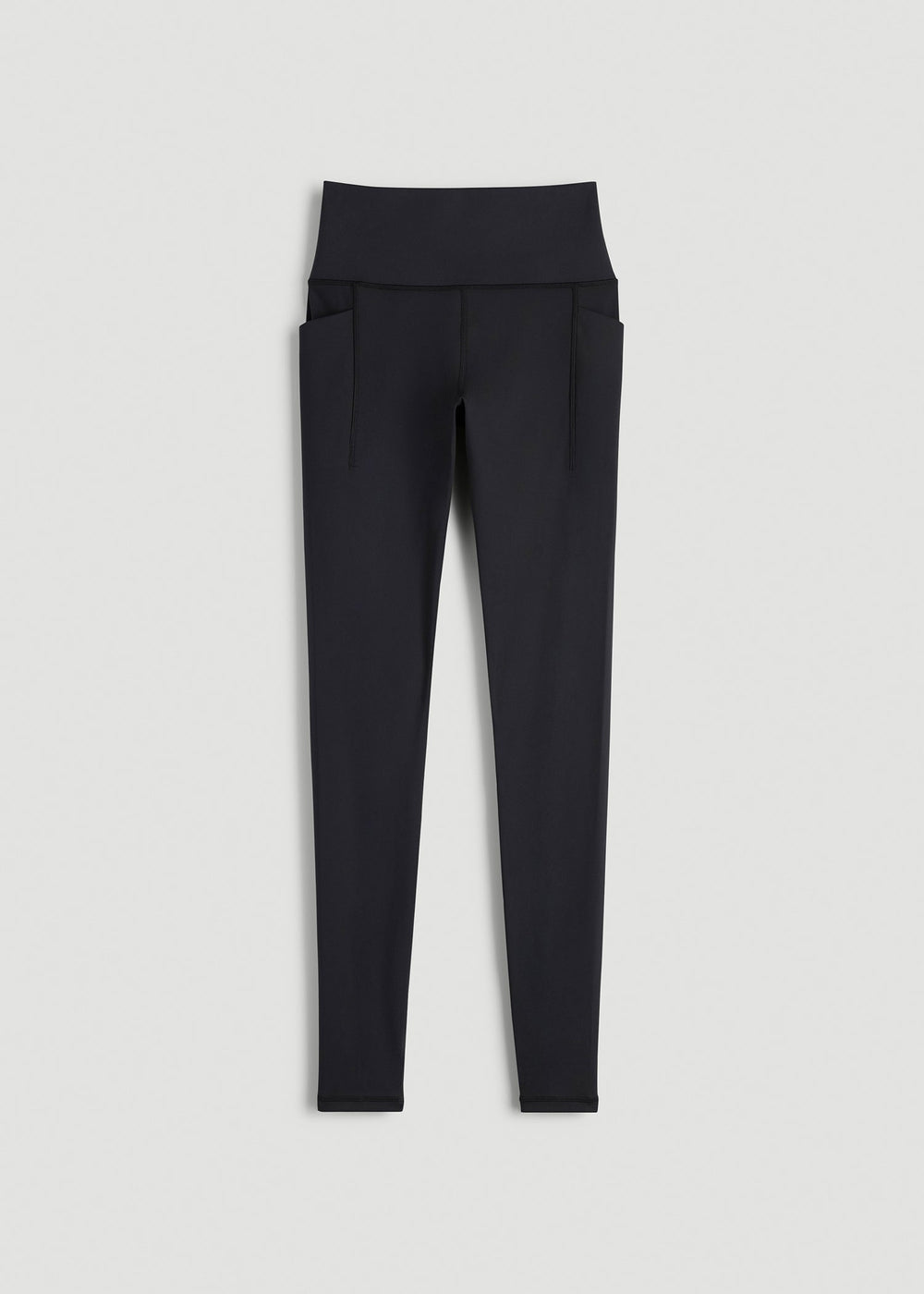 American Tall For Sale | Balance Cinched Back Pocket Legging for Tall Women in Black