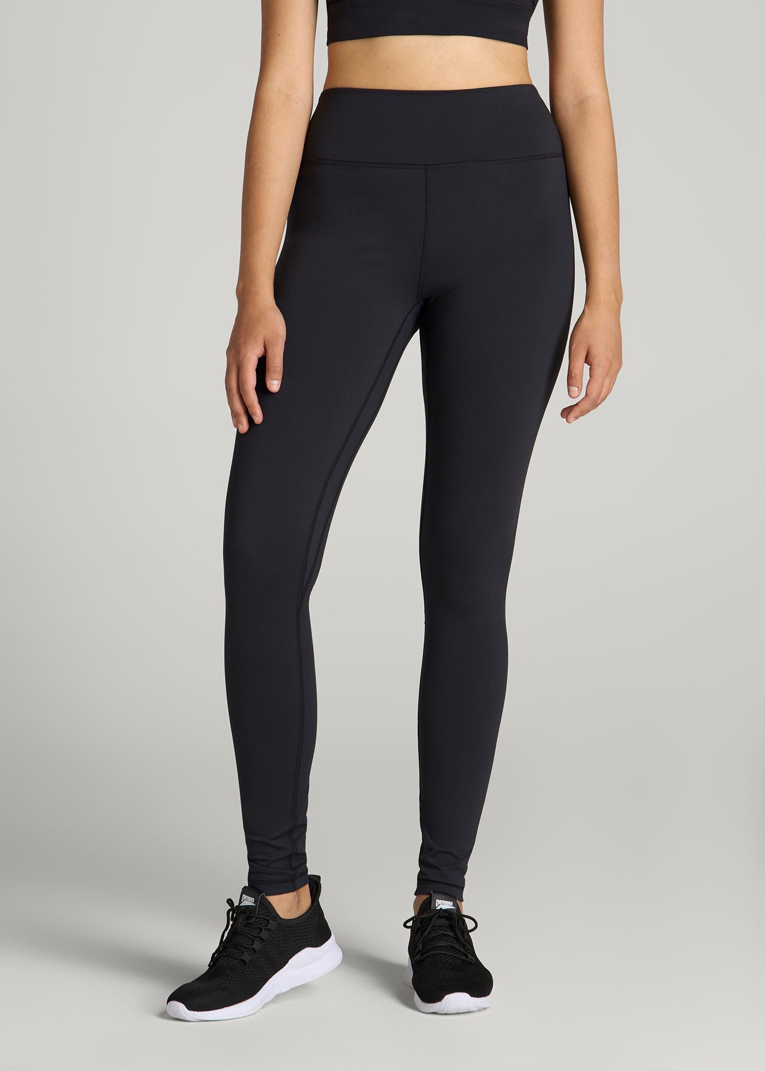 American Tall Online Shop | Movement High Rise Cheeky Leggings for Tall Women in Black