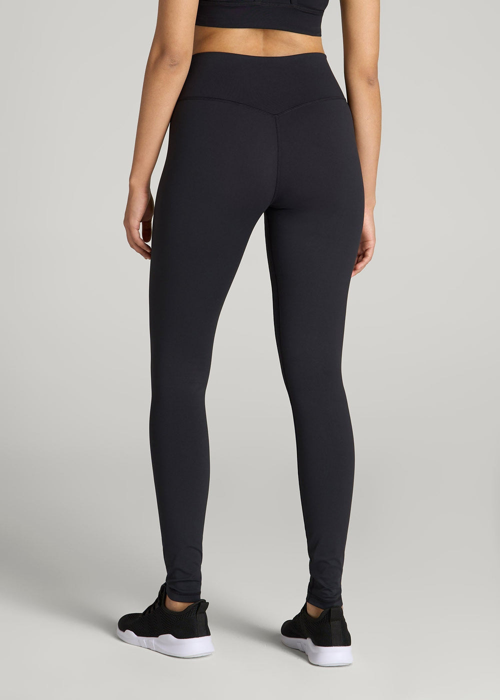 American Tall Online Shop | Movement High Rise Cheeky Leggings for Tall Women in Black