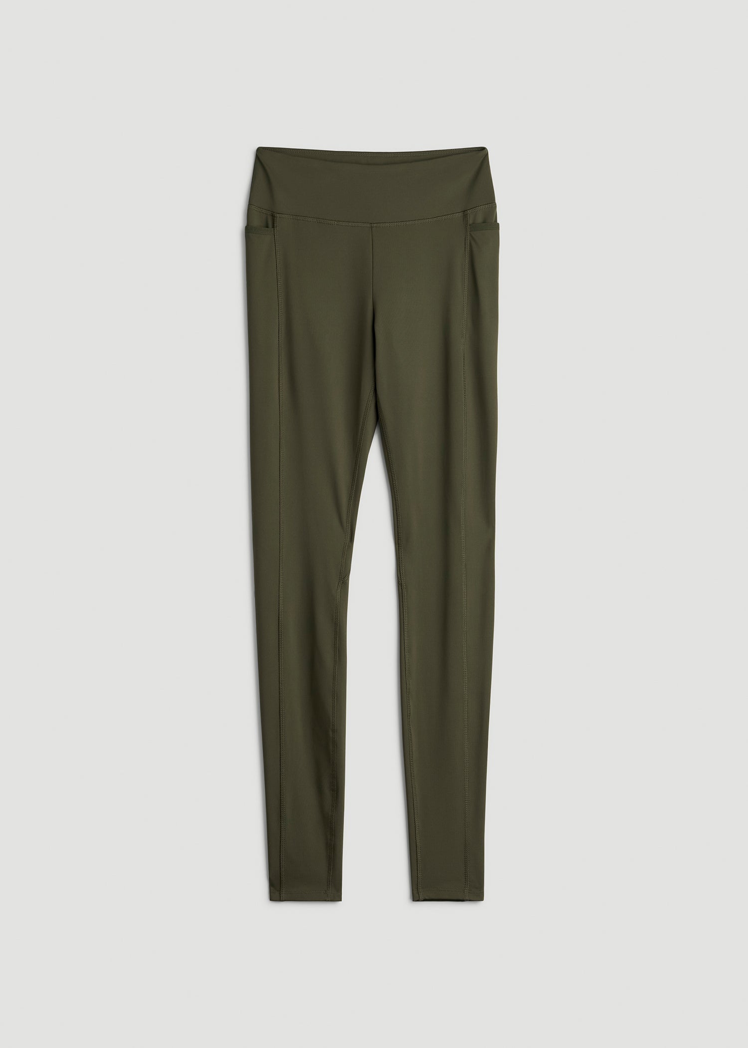American Tall Sale | Bella Outer-Pocket Leggings for Tall Women in Forest Night