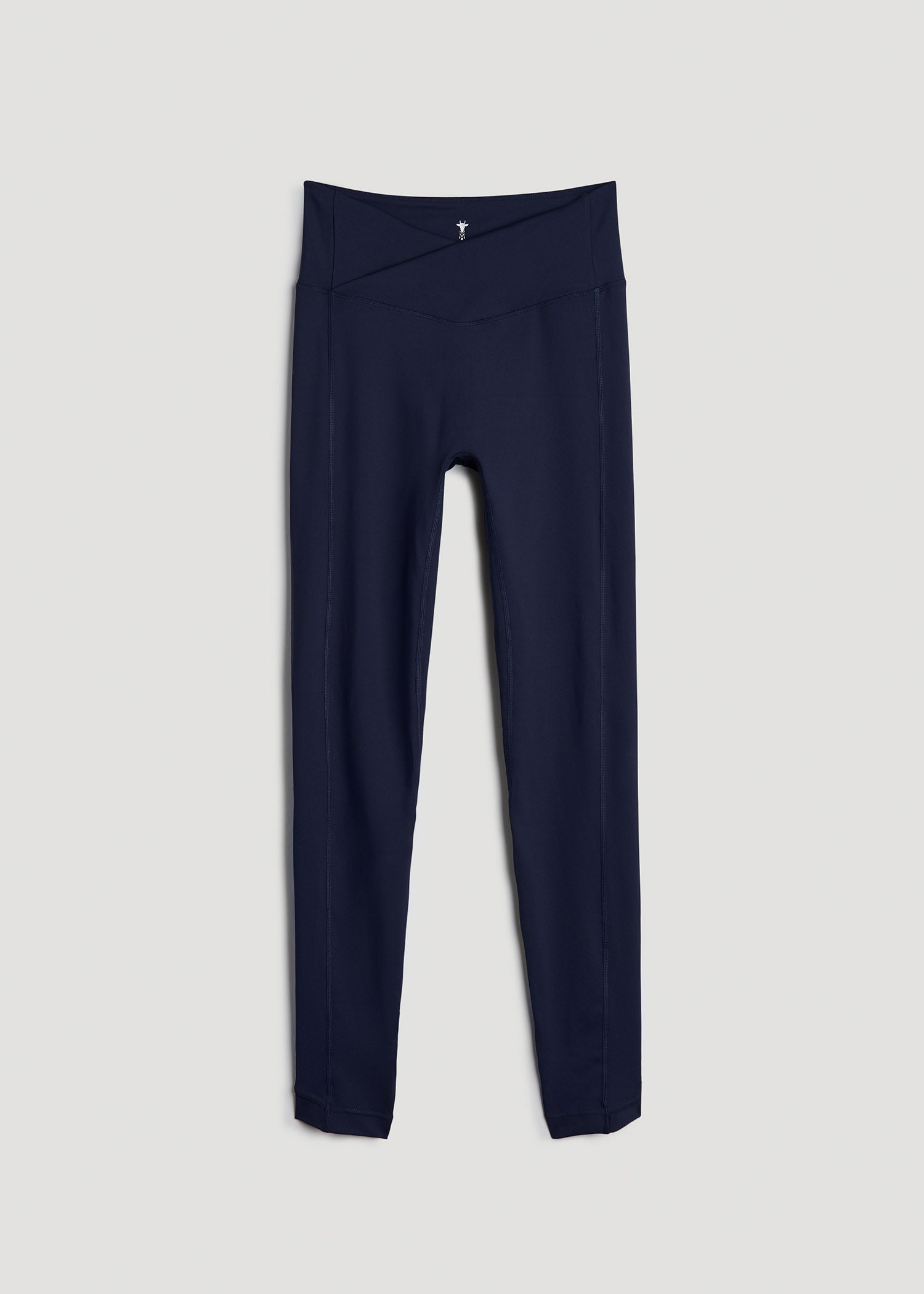 American Tall Outlet | Balance Cross Over Leggings for Tall Women in Dark Navy