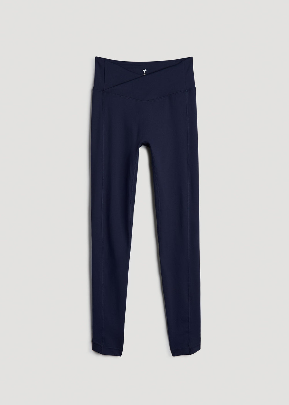 American Tall Outlet | Balance Cross Over Leggings for Tall Women in Dark Navy
