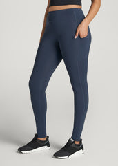 American Tall Online Shop | Active Leggings with Pockets for Tall Women in Navy