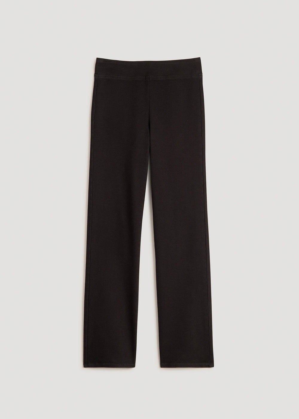 American Tall Discount | Harper Pull-on Straight Leg Jeans for Tall Women in Washed Black