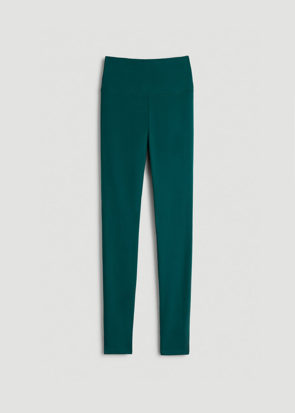 American Tall Outlet | Cotton Leggings for Tall Women in Deep Teal