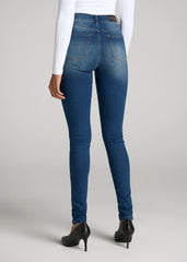 American Tall Discount | Georgia High-Rise Skinny Jeans for Tall Women in Classic Blue