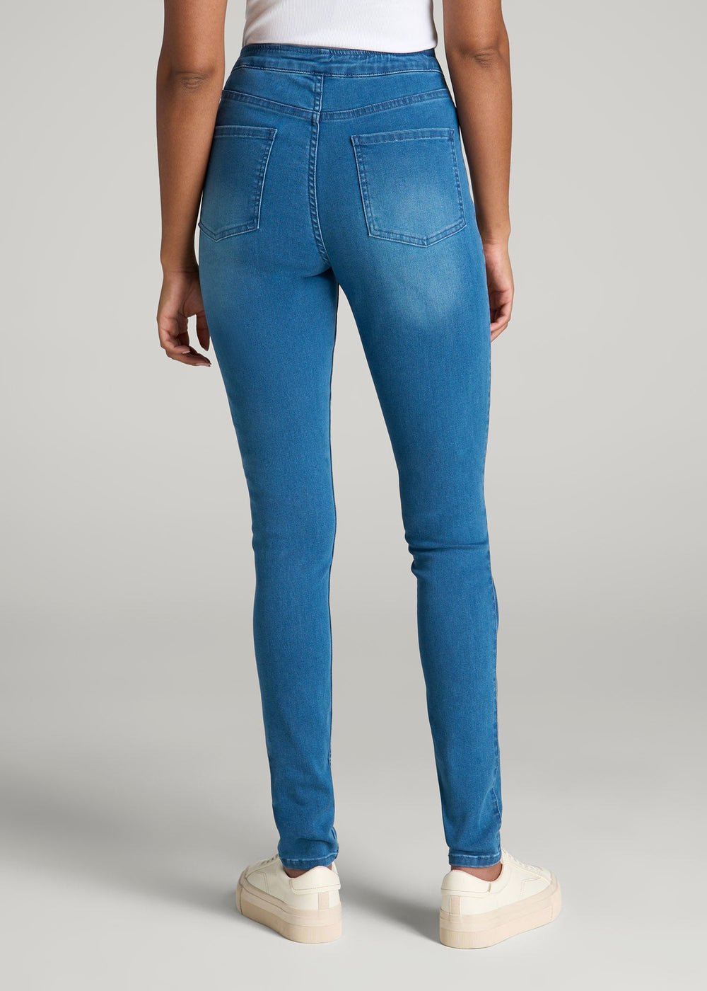American Tall Sale | Jeggings for Tall Women in Classic Mid Blue
