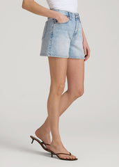 American Tall Online Shop | Denim Shorts for Tall Women in Surfer Blue