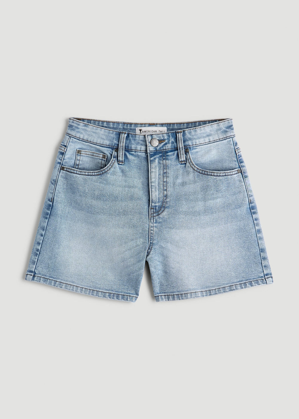 American Tall Online Shop | Denim Shorts for Tall Women in Surfer Blue