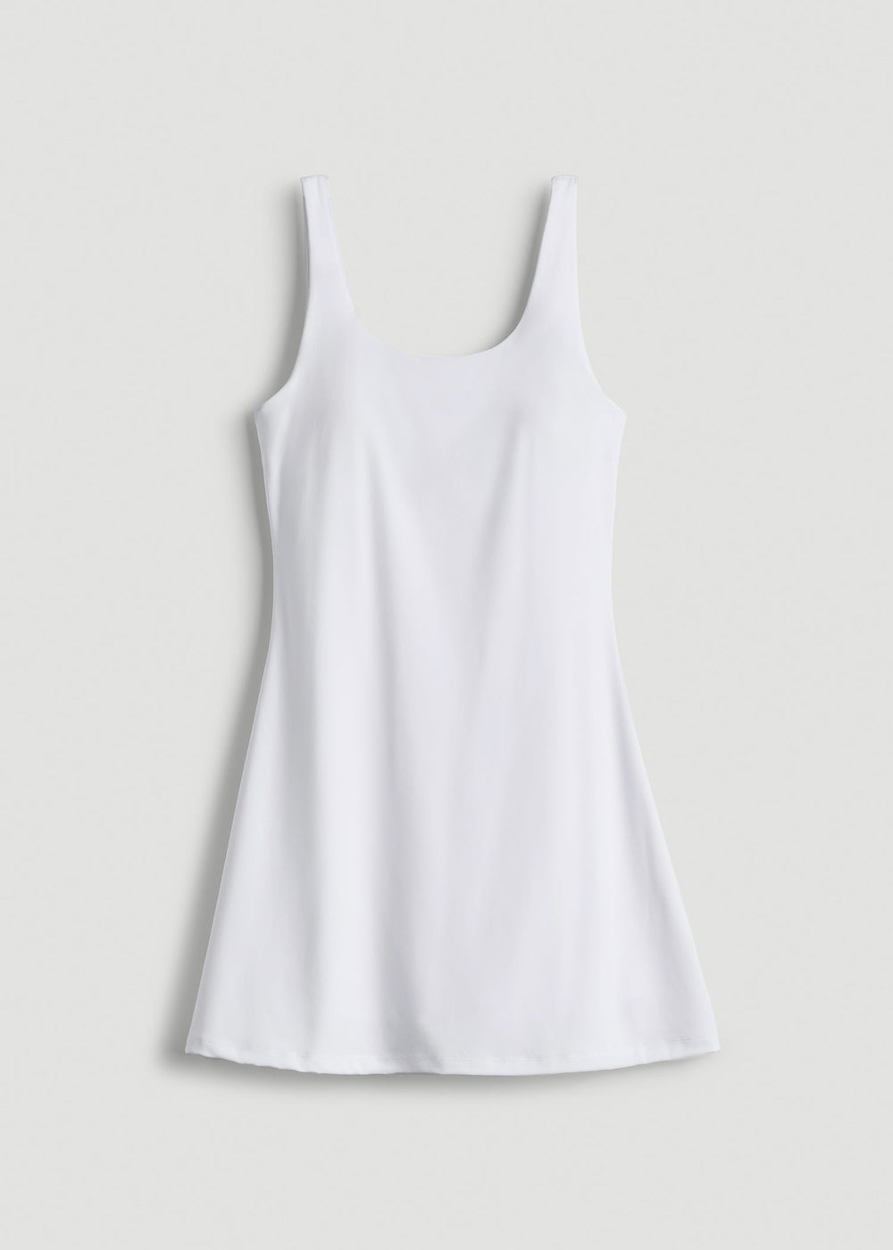 American Tall Online | Active Dress with Shorts for Tall Women in Optic White