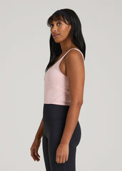 American Tall Online | Balance Tank Top for Tall Women in Hush Pink
