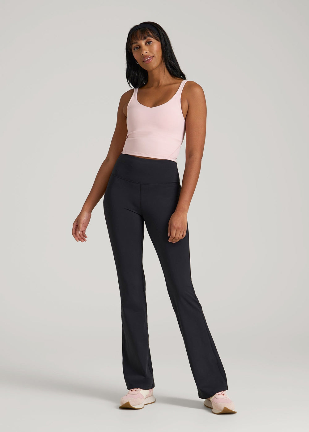 American Tall Online | Balance Tank Top for Tall Women in Hush Pink