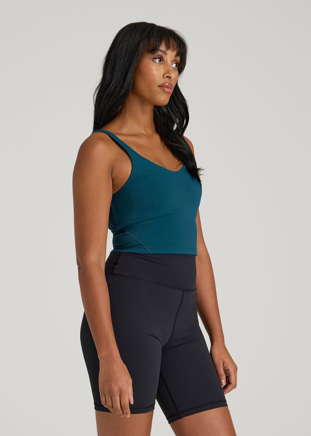 American Tall Sale | Balance Tank Top for Tall Women in Deep Water
