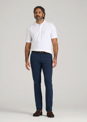 American Tall Online Shop | Carman TAPERED Chinos for Tall Men in Marine Navy