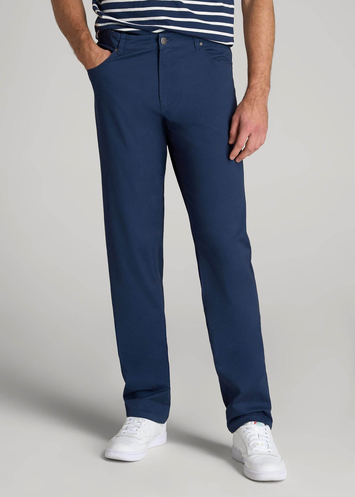 American Tall Online | J1 STRAIGHT Leg Five-Pocket Pants for Tall Men in Marine Navy