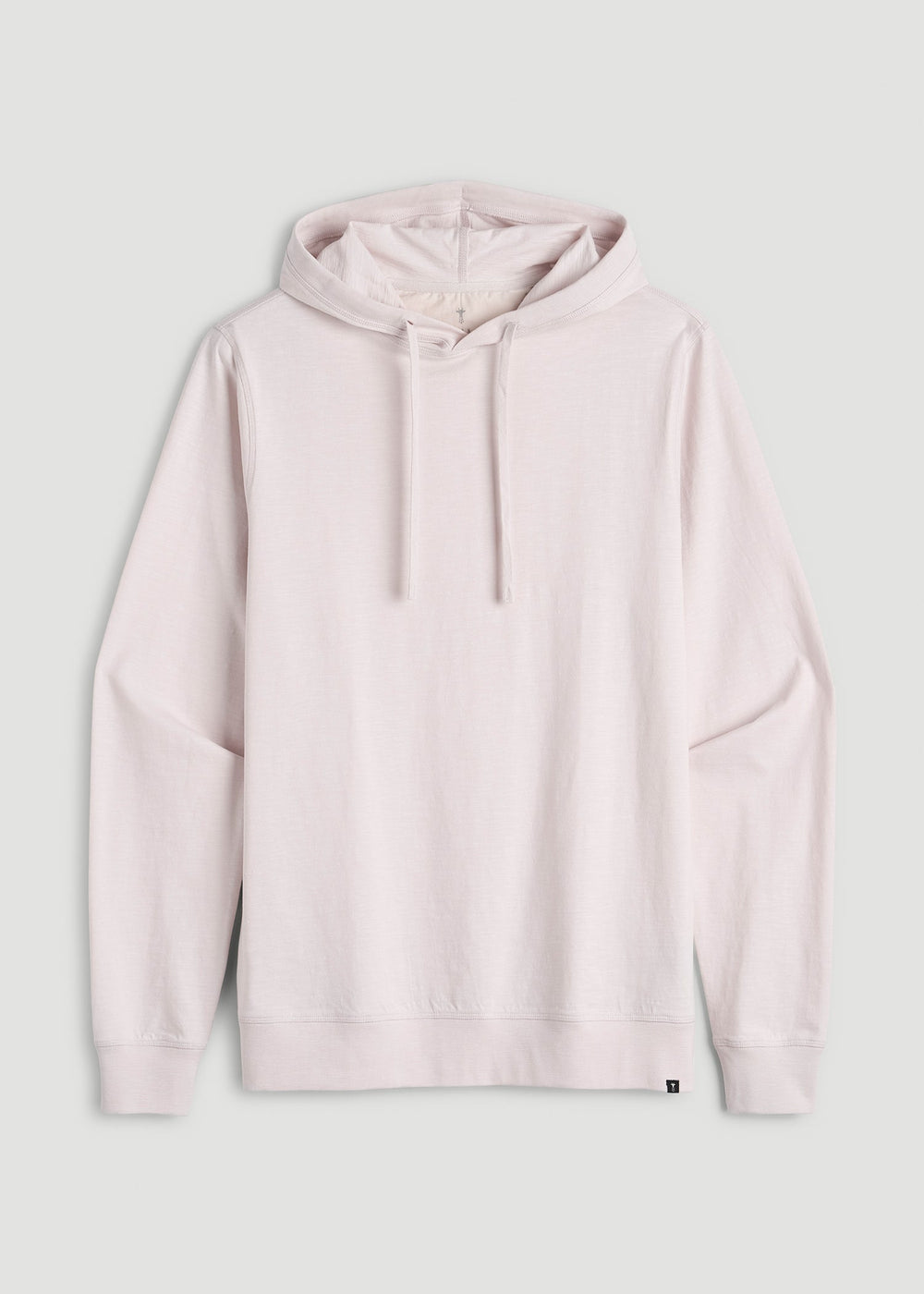 American Tall For Sale | Sunwashed Slub Pullover Hoodie for Tall Men in Grey Lilac