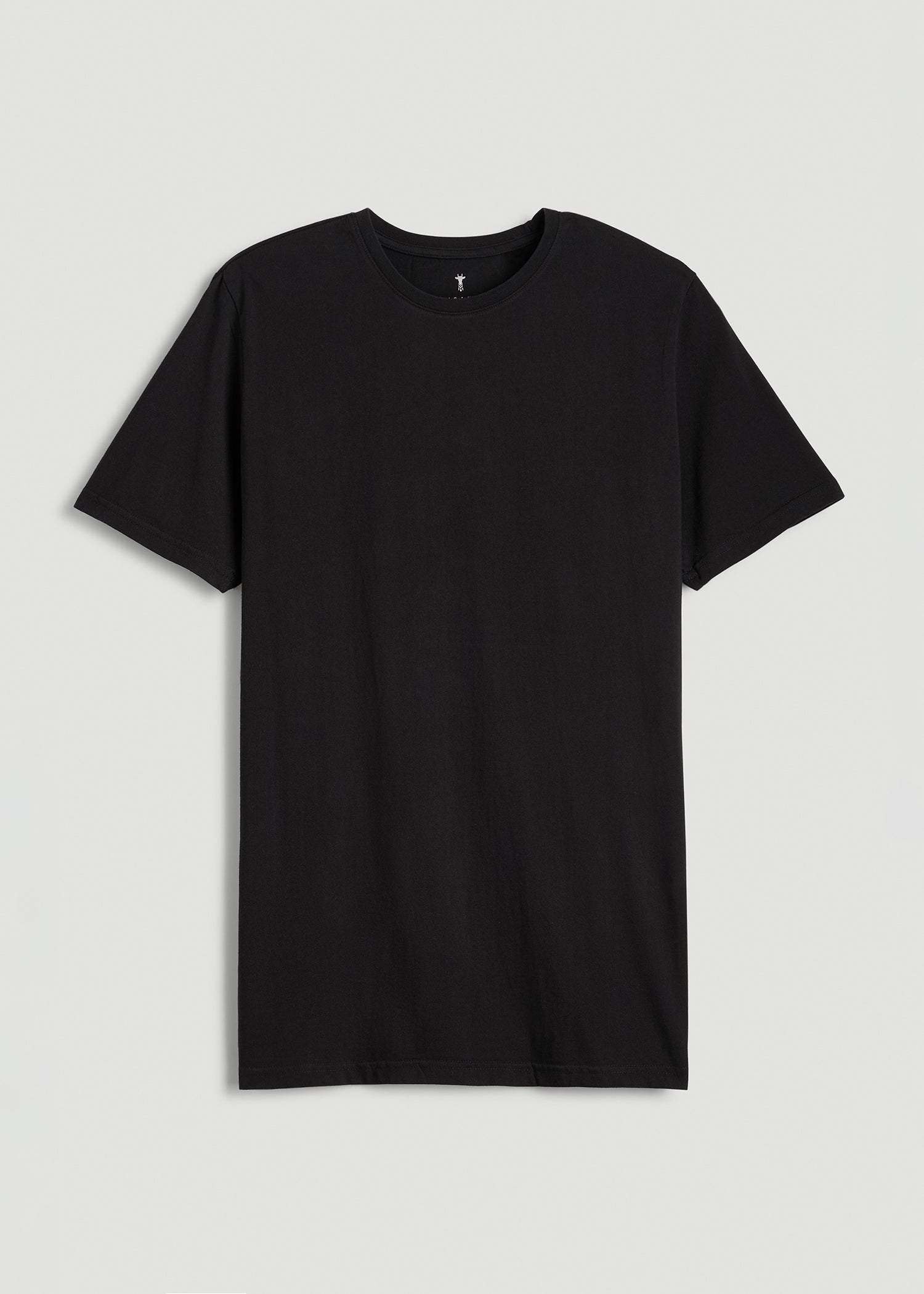 American Tall Discount | The Everyday Regular Fit Crewneck T-Shirt for Tall Men in Black