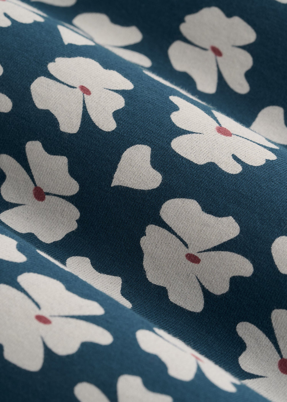 American Tall For Sale | Stretch Pima Cotton Printed Tee for Tall Men in Bright Blue Floral
