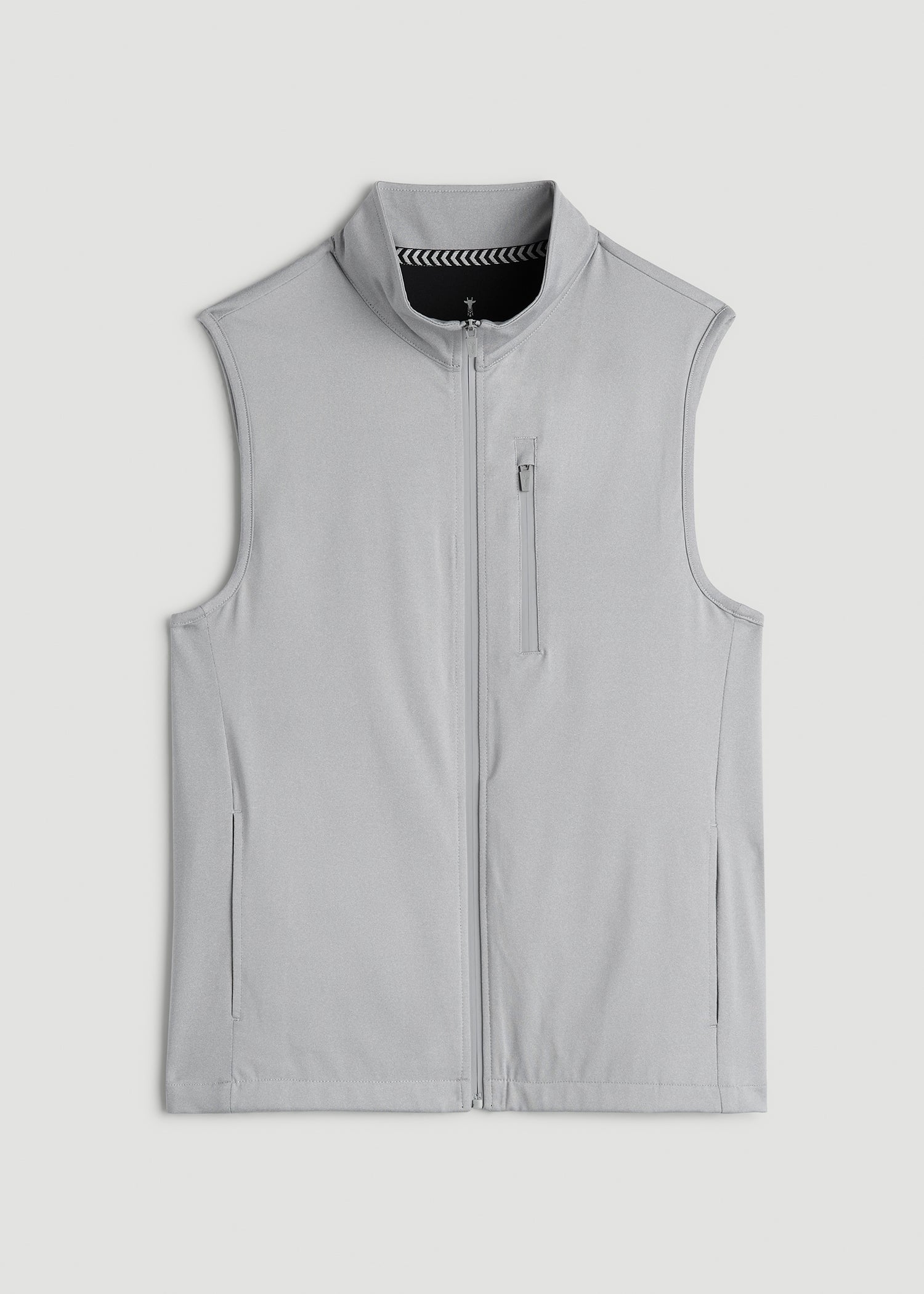 American Tall Online | Performance Vest for Tall Men in Light Grey Mix
