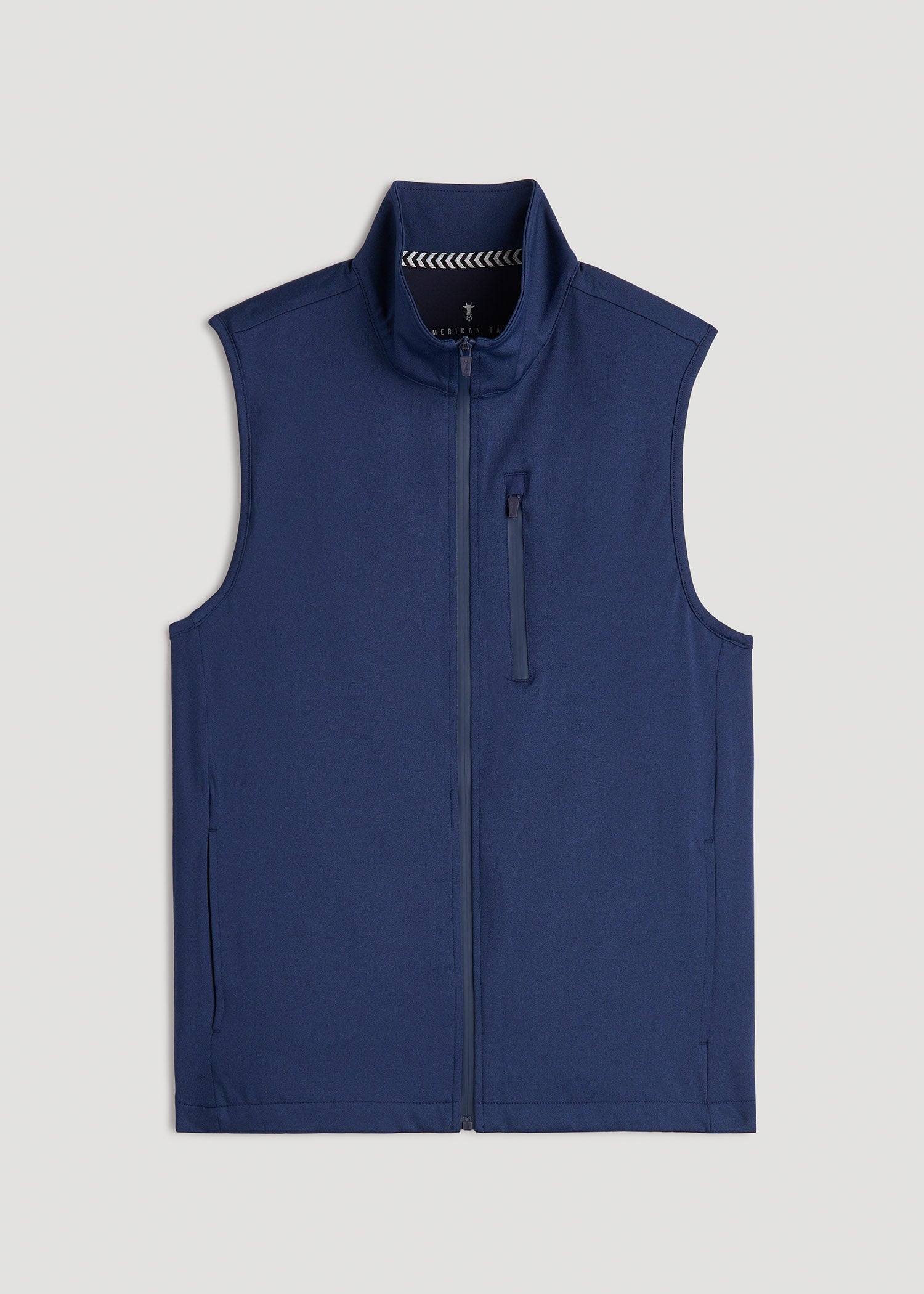 American Tall Sale | Performance Vest for Tall Men in Blue Mix