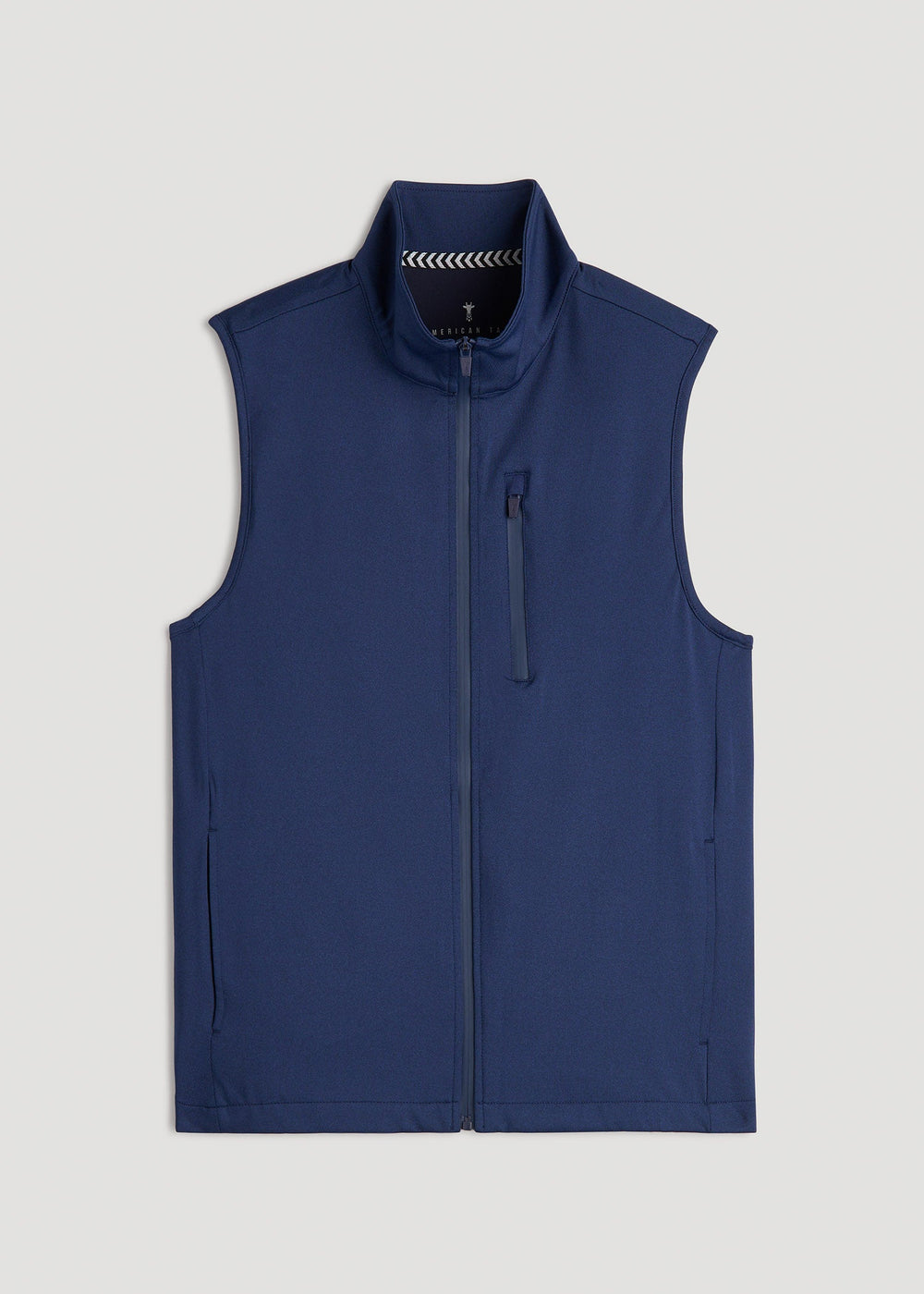 American Tall Sale | Performance Vest for Tall Men in Blue Mix