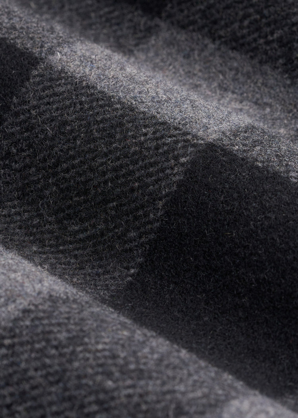 American Tall Online Shop | LJ&S Wool Blend Shirt Jacket for Tall Men in Black and Grey Check