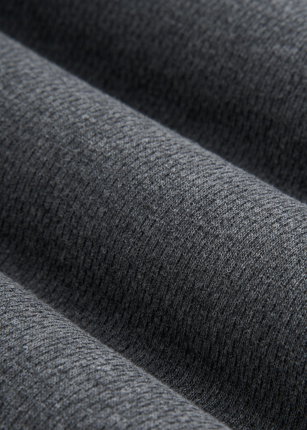 American Tall Online | Double Honeycomb Thermal Crewneck  for Tall Men in Charcoal Mix