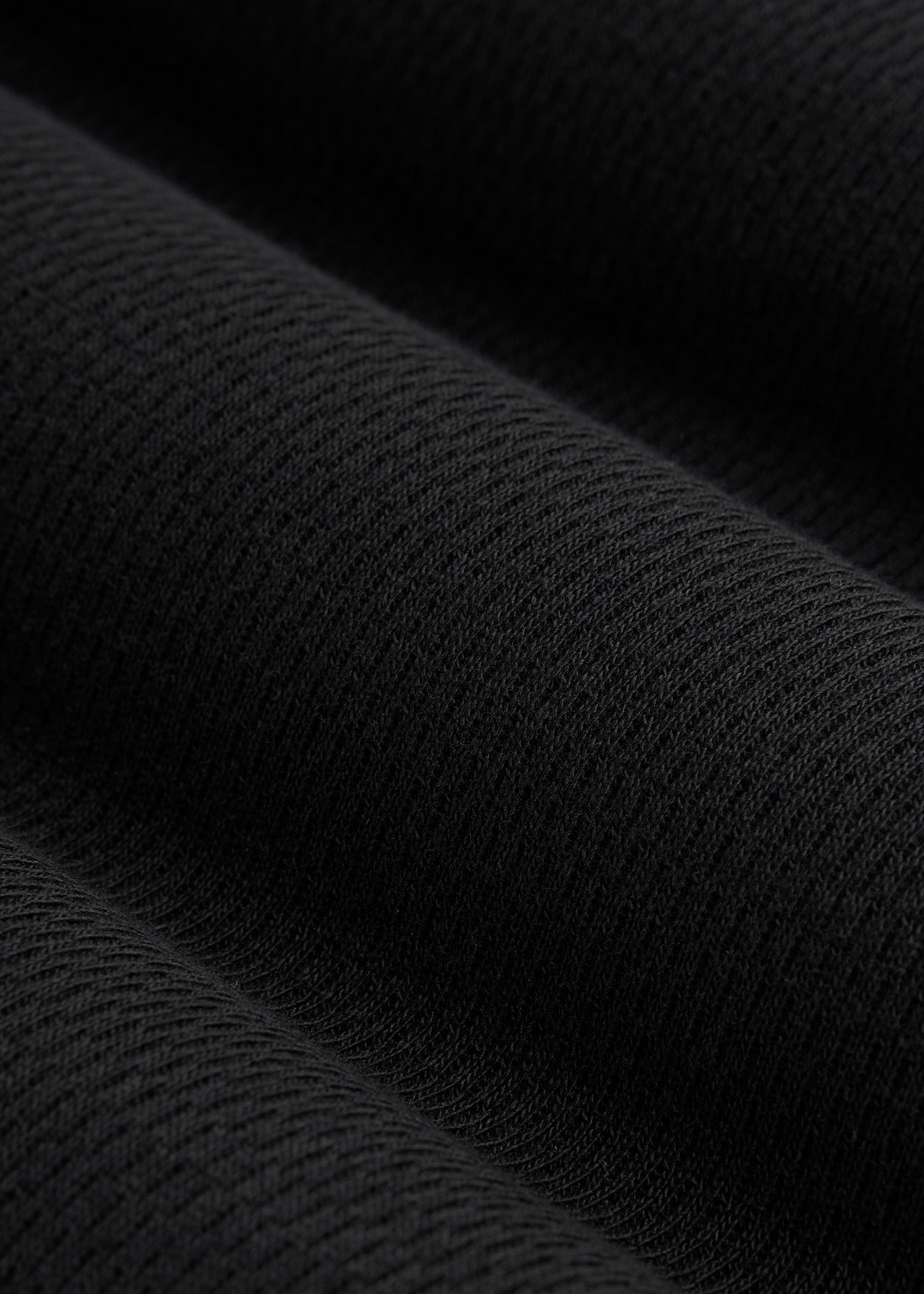 American Tall Sale | Double Honeycomb Thermal Crewneck for Tall Men in Black