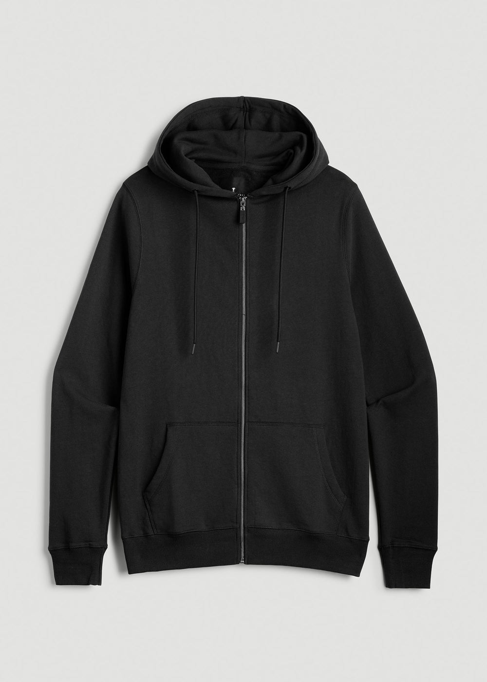 American Tall For Sale | Wearever French Terry Full-Zip Hoodie for Tall Men in Black