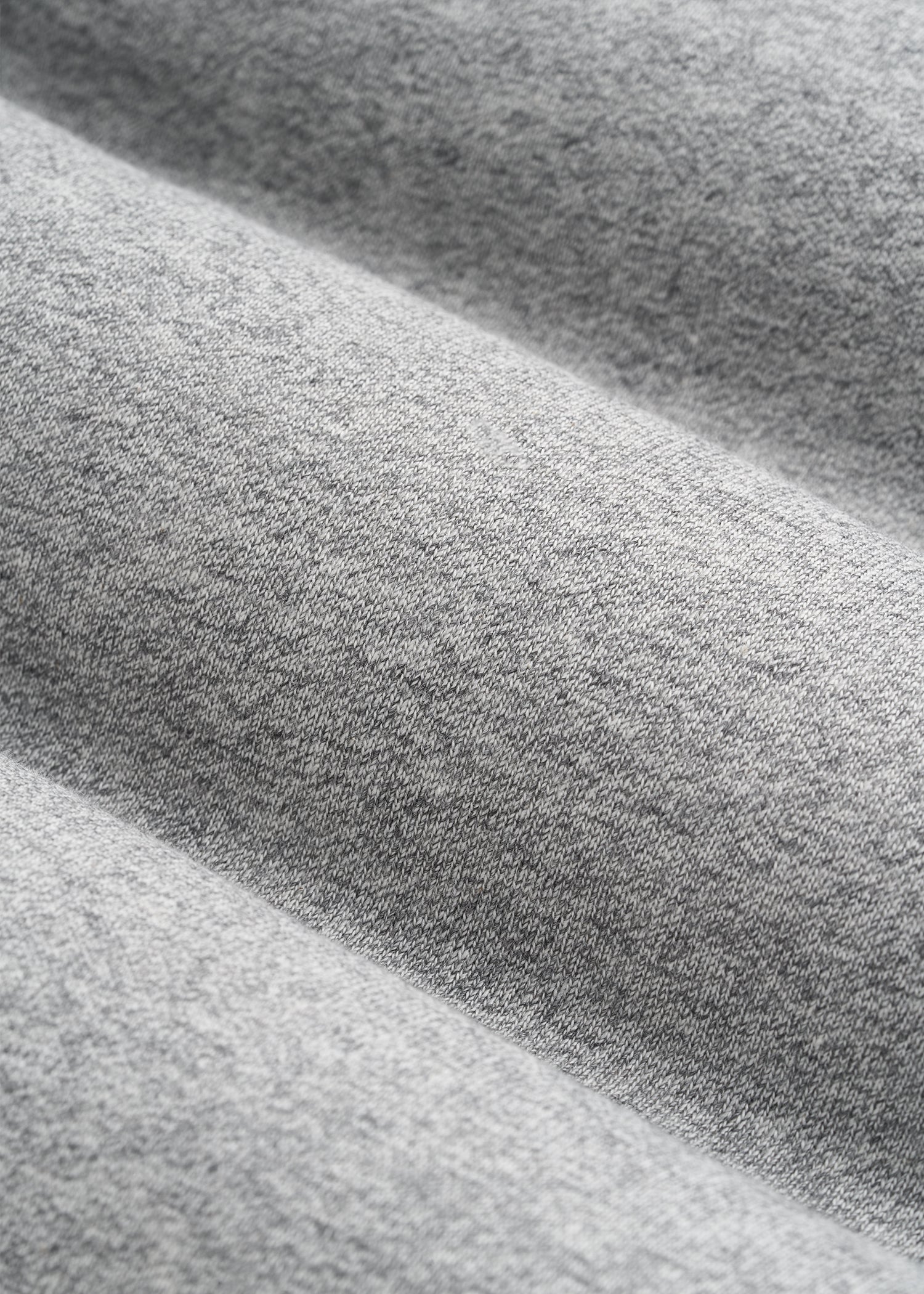 American Tall Discount | Core Motion Fleece Crewneck for Tall Men in Heathered Grey