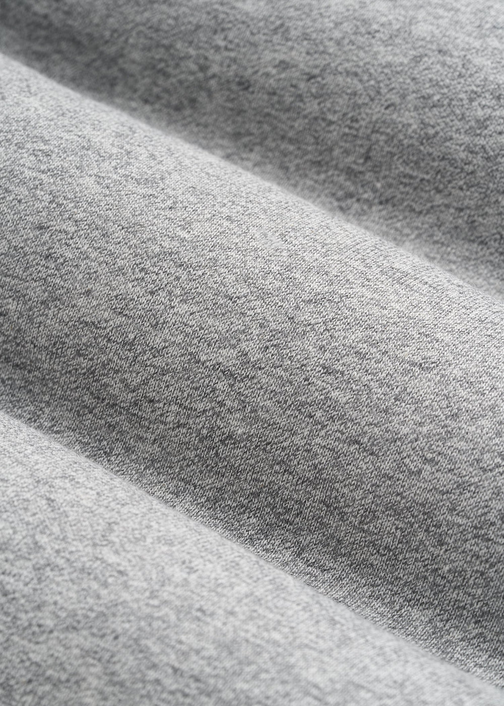 American Tall Discount | Core Motion Fleece Crewneck for Tall Men in Heathered Grey