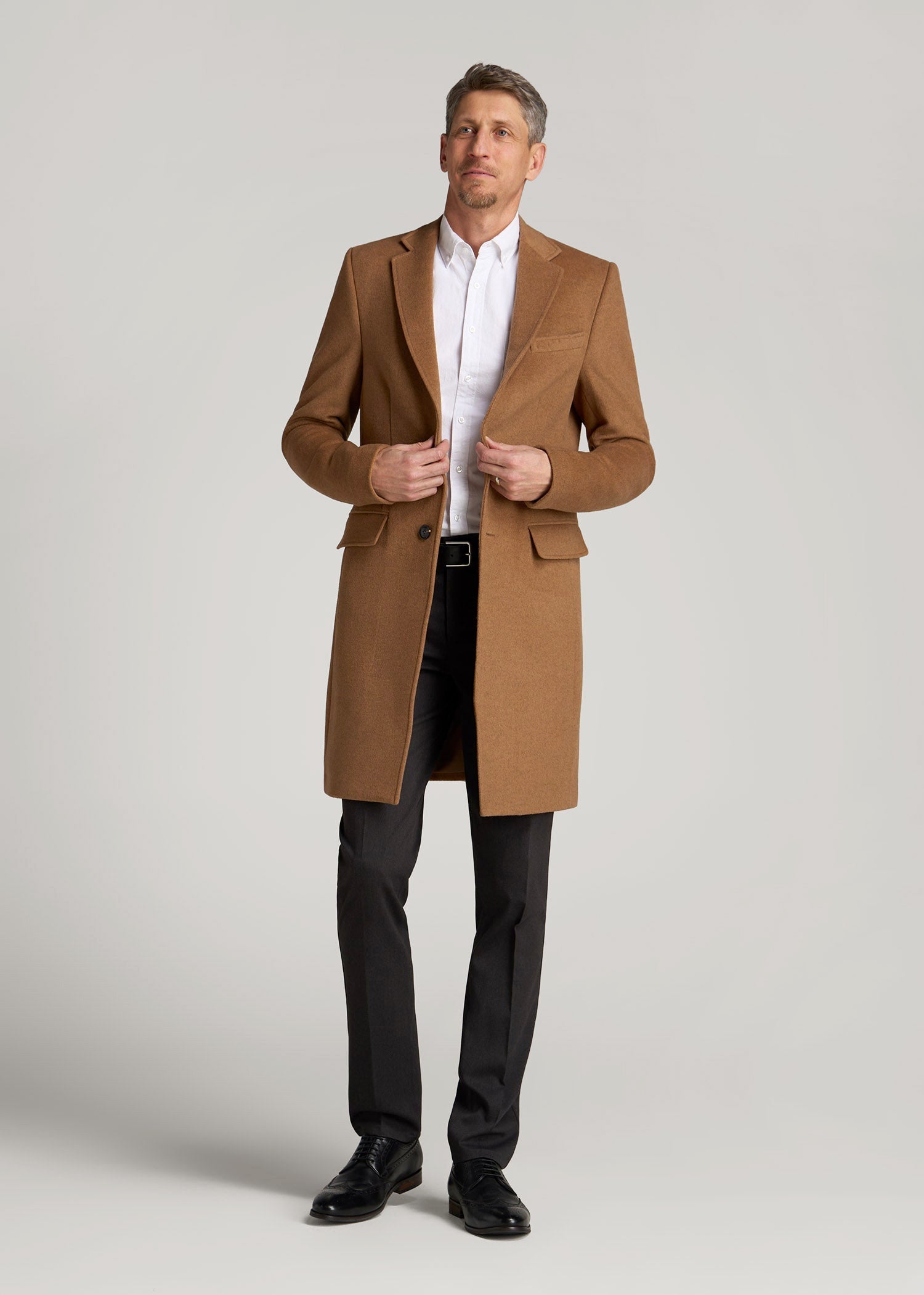 American Tall Online Shop | Wool Coat for Tall Men in Camel