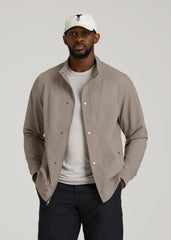 American Tall Discount | Motion Bomber Jacket for Tall Men in Portobello