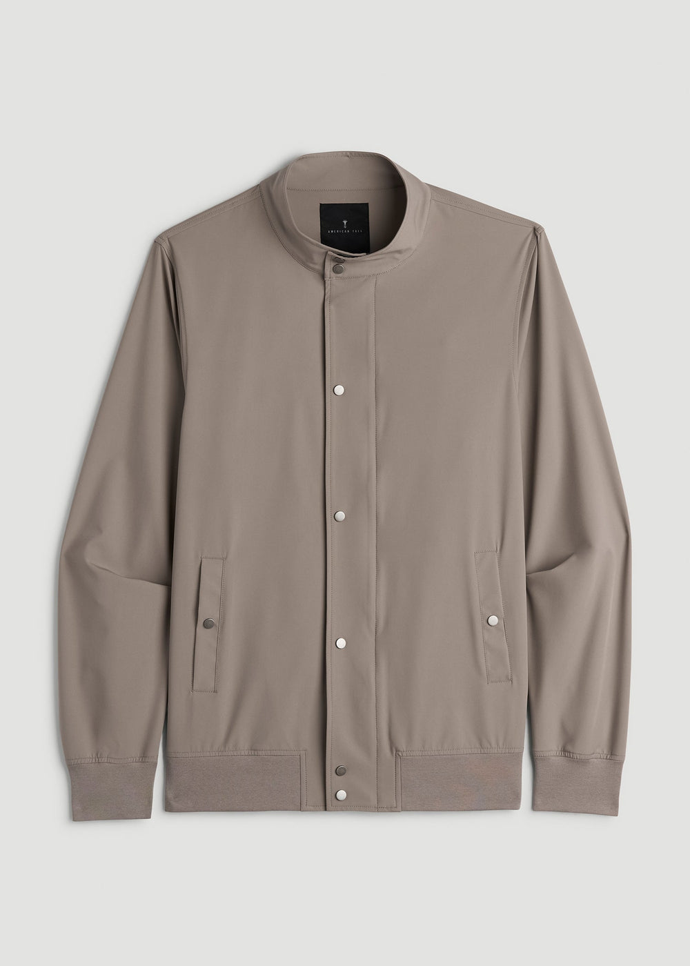 American Tall Discount | Motion Bomber Jacket for Tall Men in Portobello