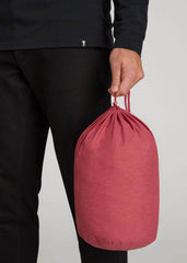 American Tall Sale | Packable Puffer Jacket for Tall Men in Red Space Dye