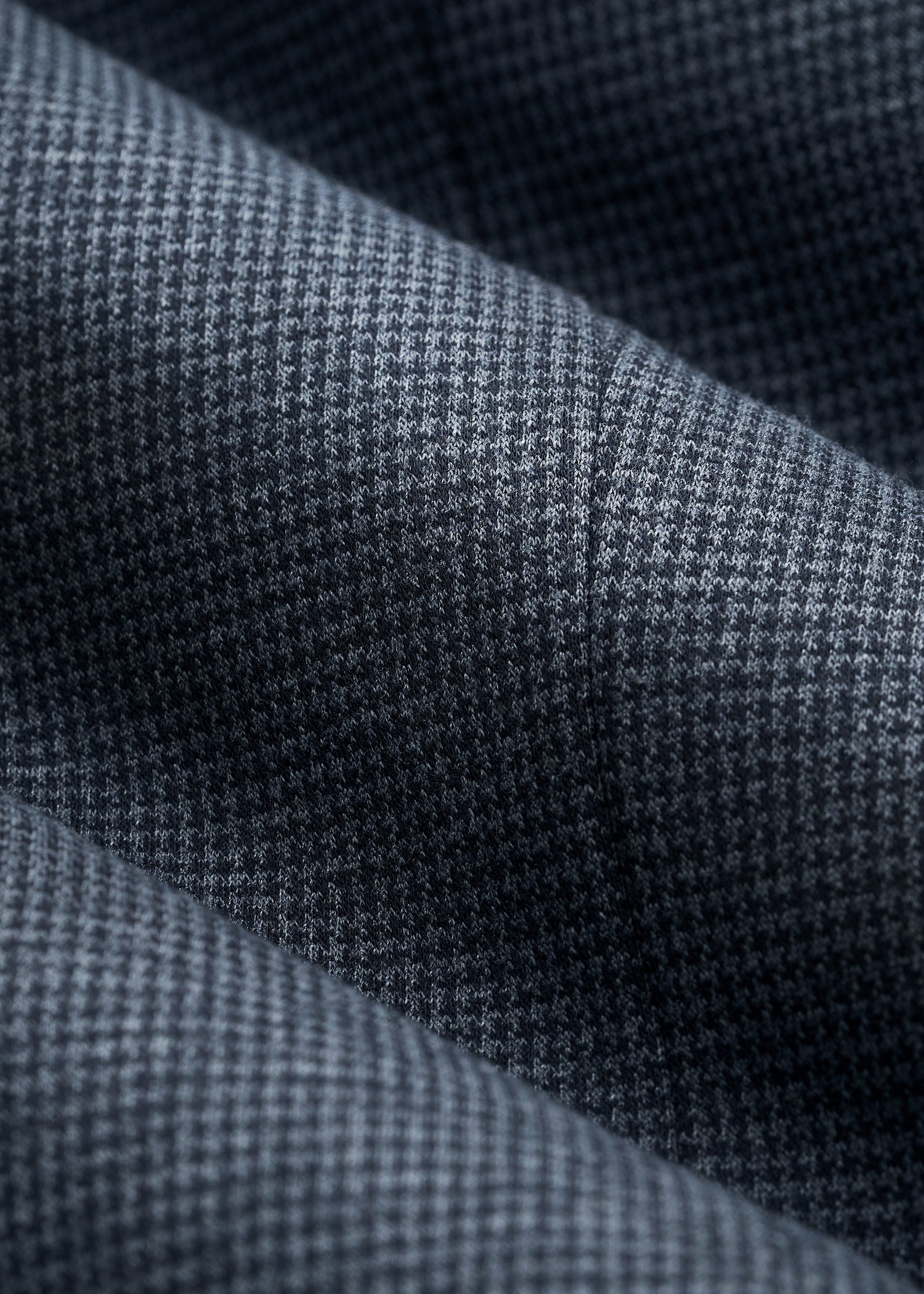 American Tall Discount | Hooded Bib Blazer for Tall Men in Black and Grey Houndstooth