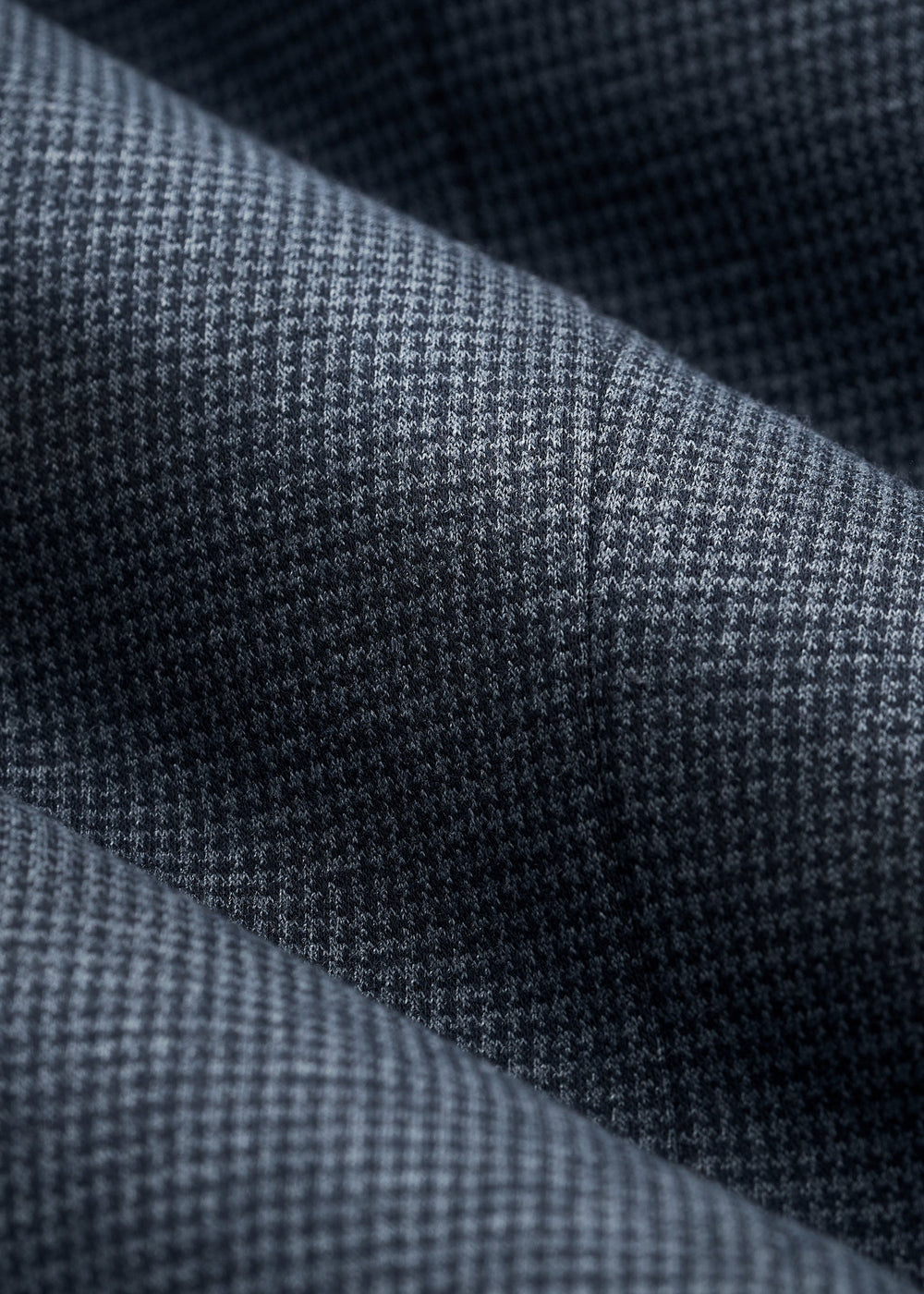 American Tall Discount | Hooded Bib Blazer for Tall Men in Black and Grey Houndstooth