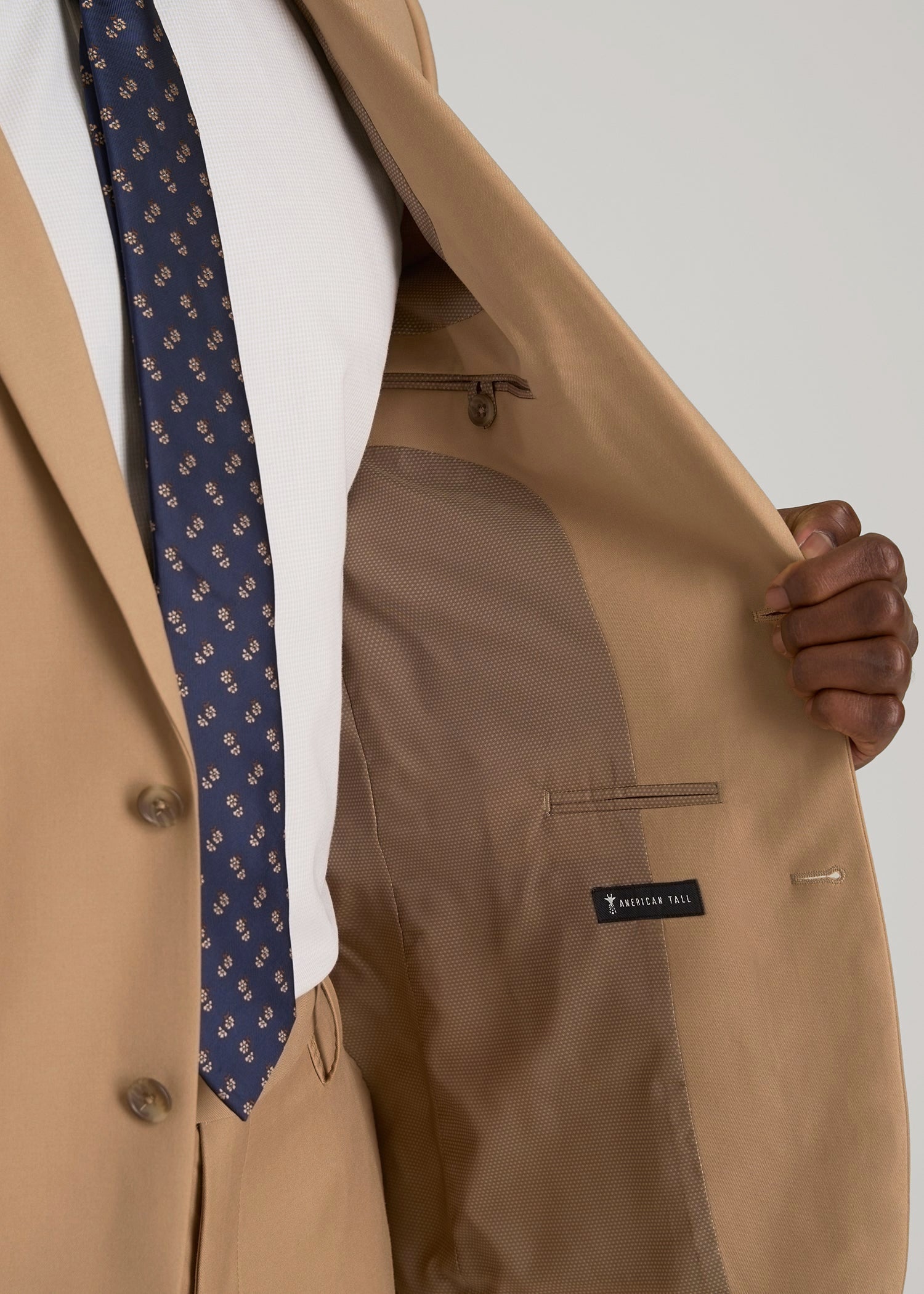 American Tall For Sale | Suit Jacket for Tall Men in Tannin