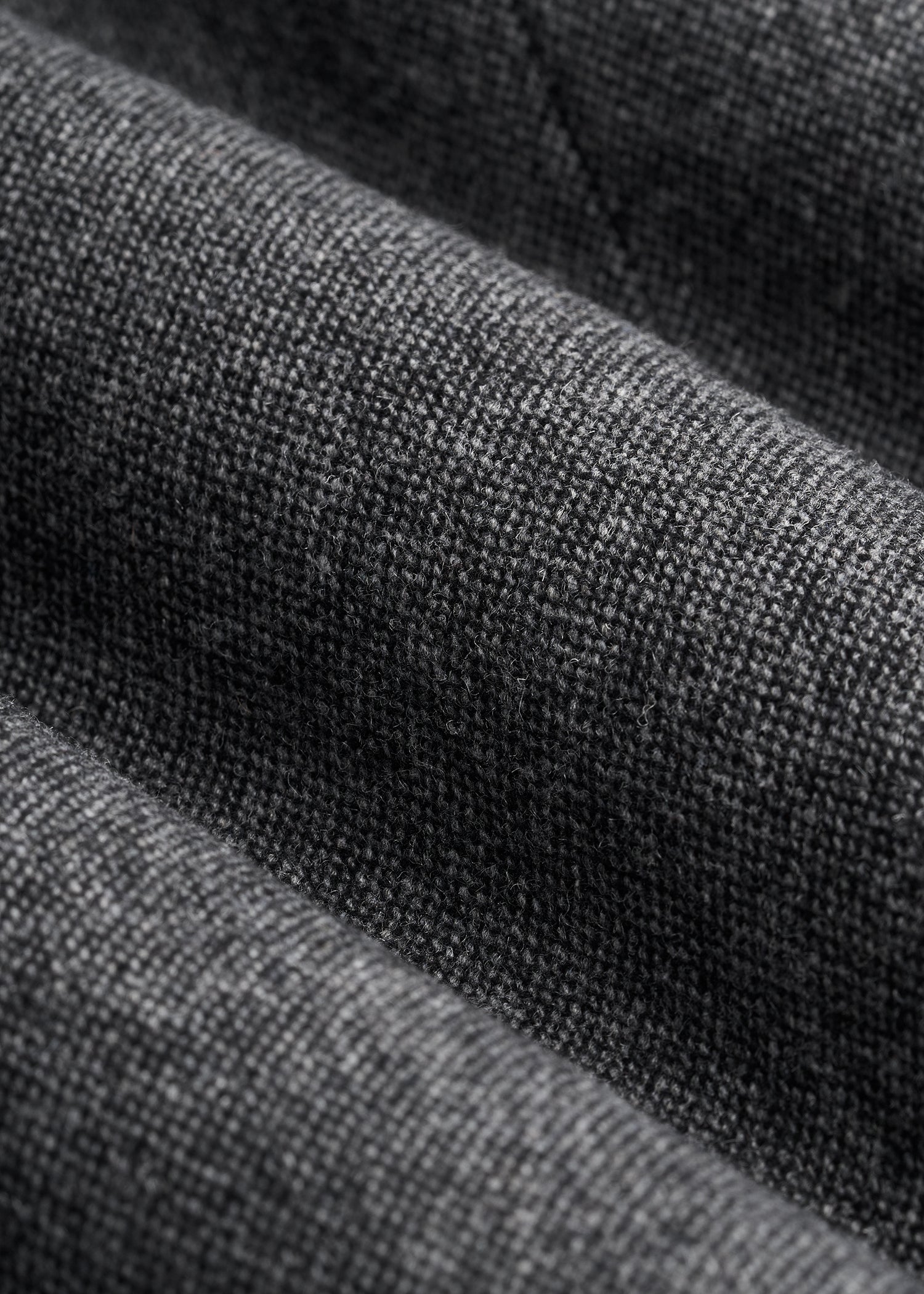 American Tall Online | Wool Blend Dress Pants for Tall Men in Anthracite Tweed
