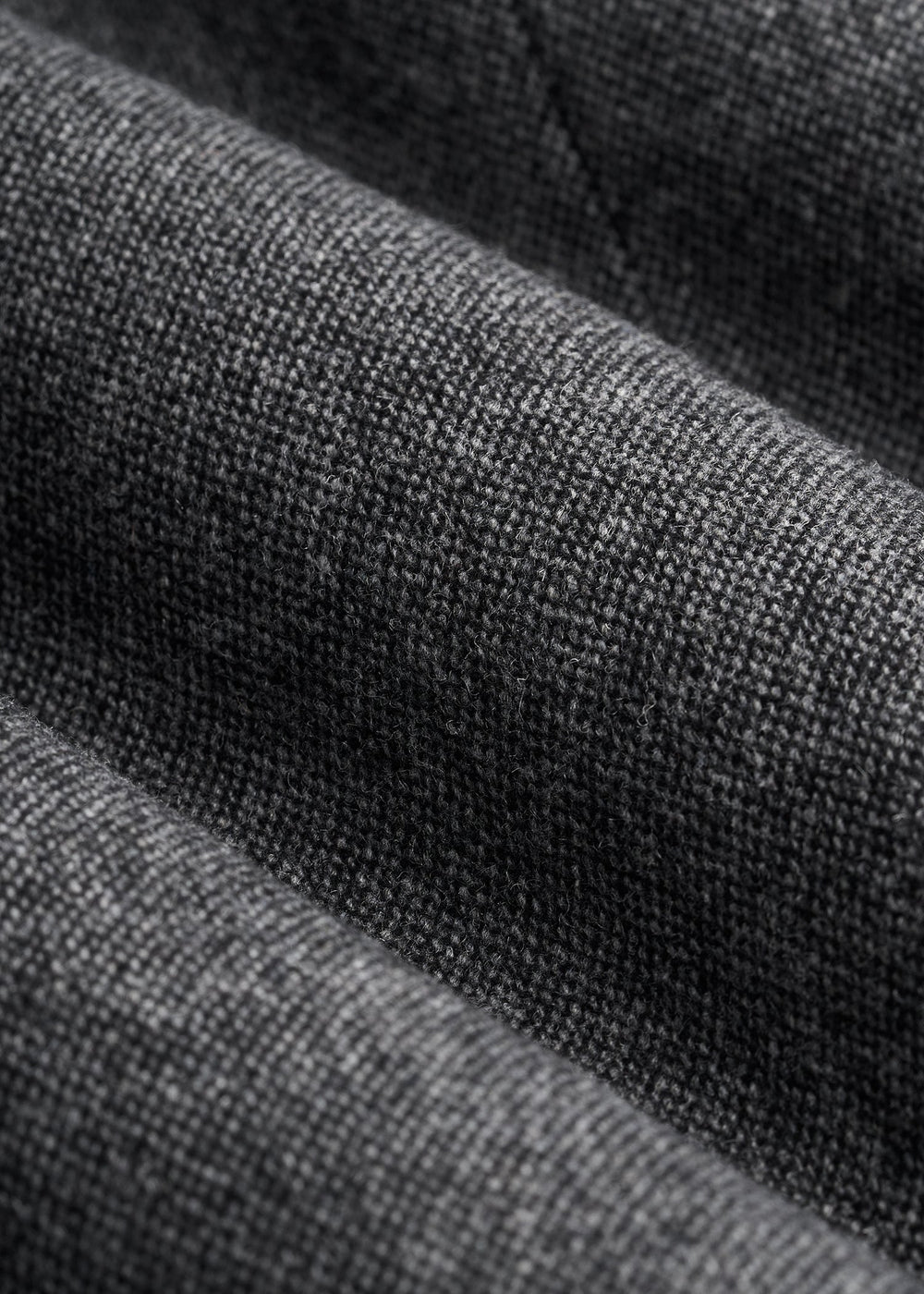American Tall Online | Wool Blend Dress Pants for Tall Men in Anthracite Tweed
