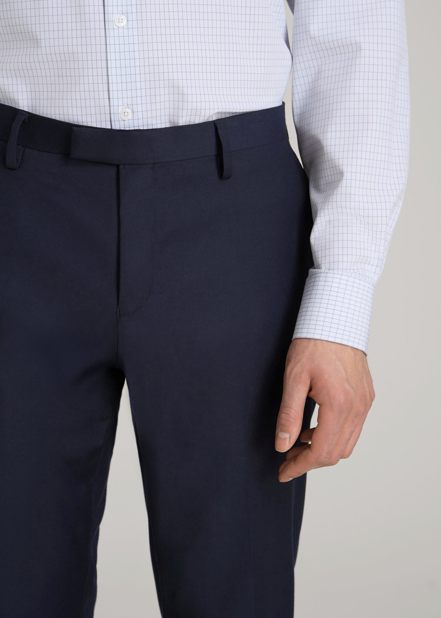 American Tall For Sale | Suit Trousers for Tall Men in True Navy