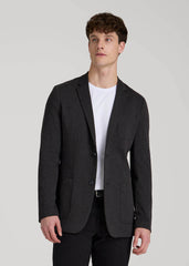 American Tall Online Shop | Core Blazer for Tall Men in Black Silver Mix