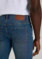 American Tall Outlet | Carman TAPERED Jeans for Tall Men in Worn Blue