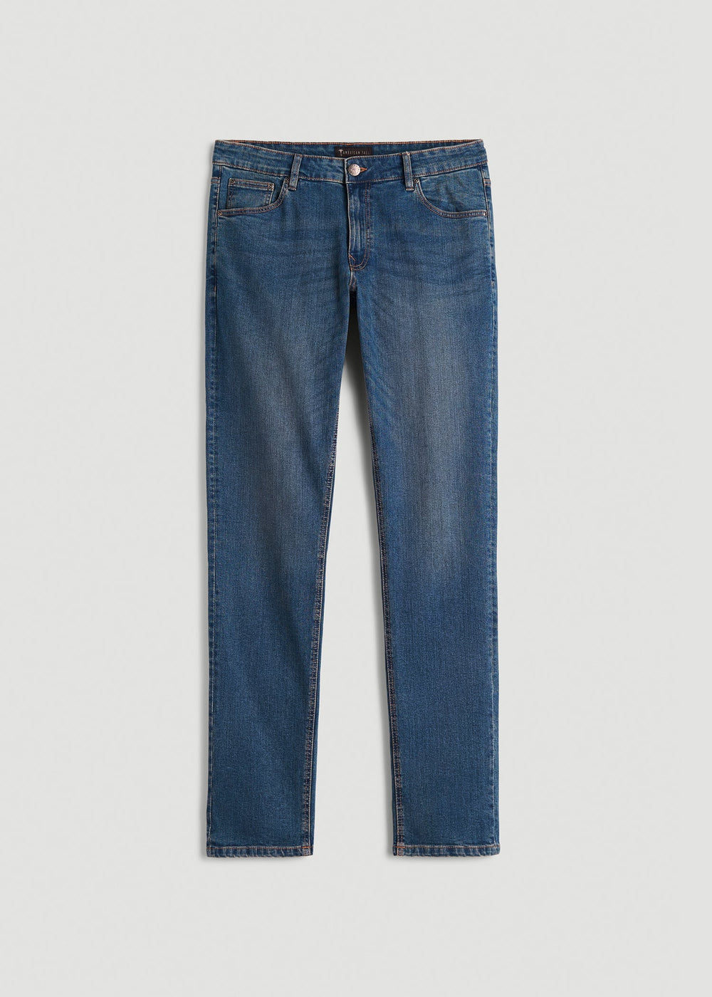 American Tall Outlet | Carman TAPERED Jeans for Tall Men in Worn Blue