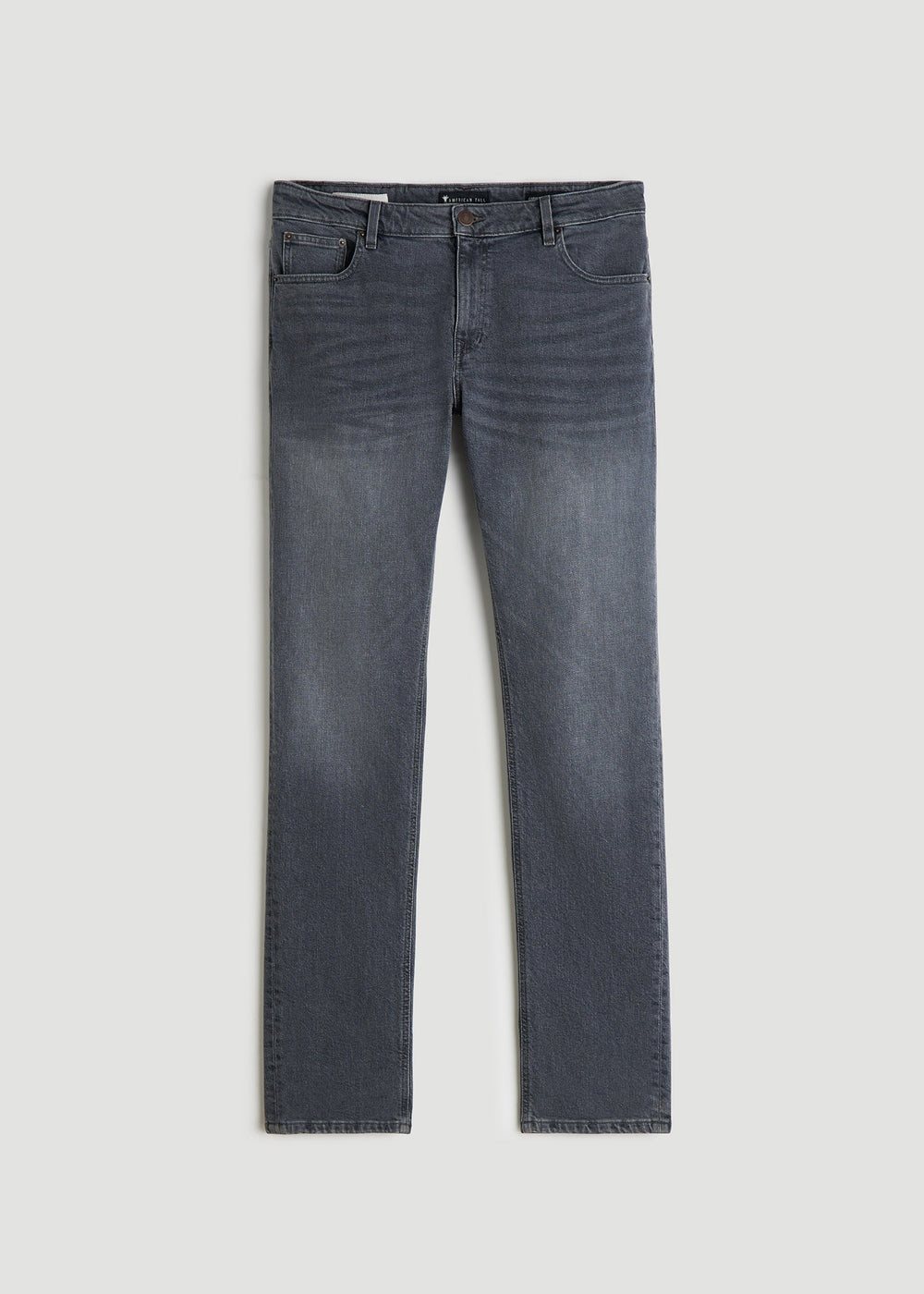 American Tall For Sale | Americana Collection Carman Tapered Fit Jeans For Tall Men in Wolf Grey