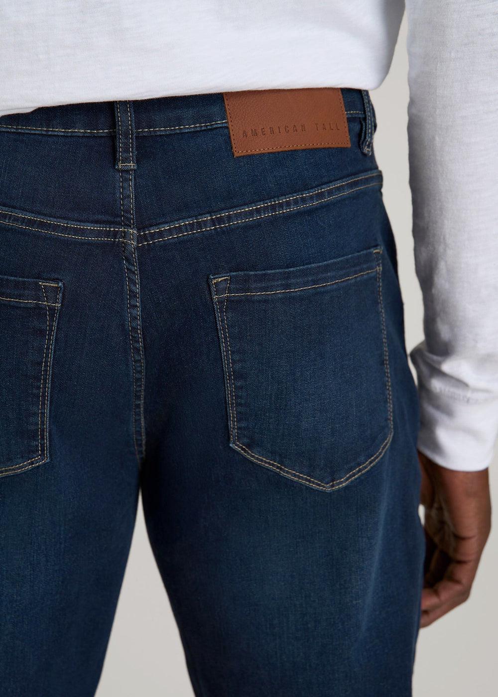 American Tall Online Shop | Mason Relaxed Fit Jeans for Tall Men in Blue Steel