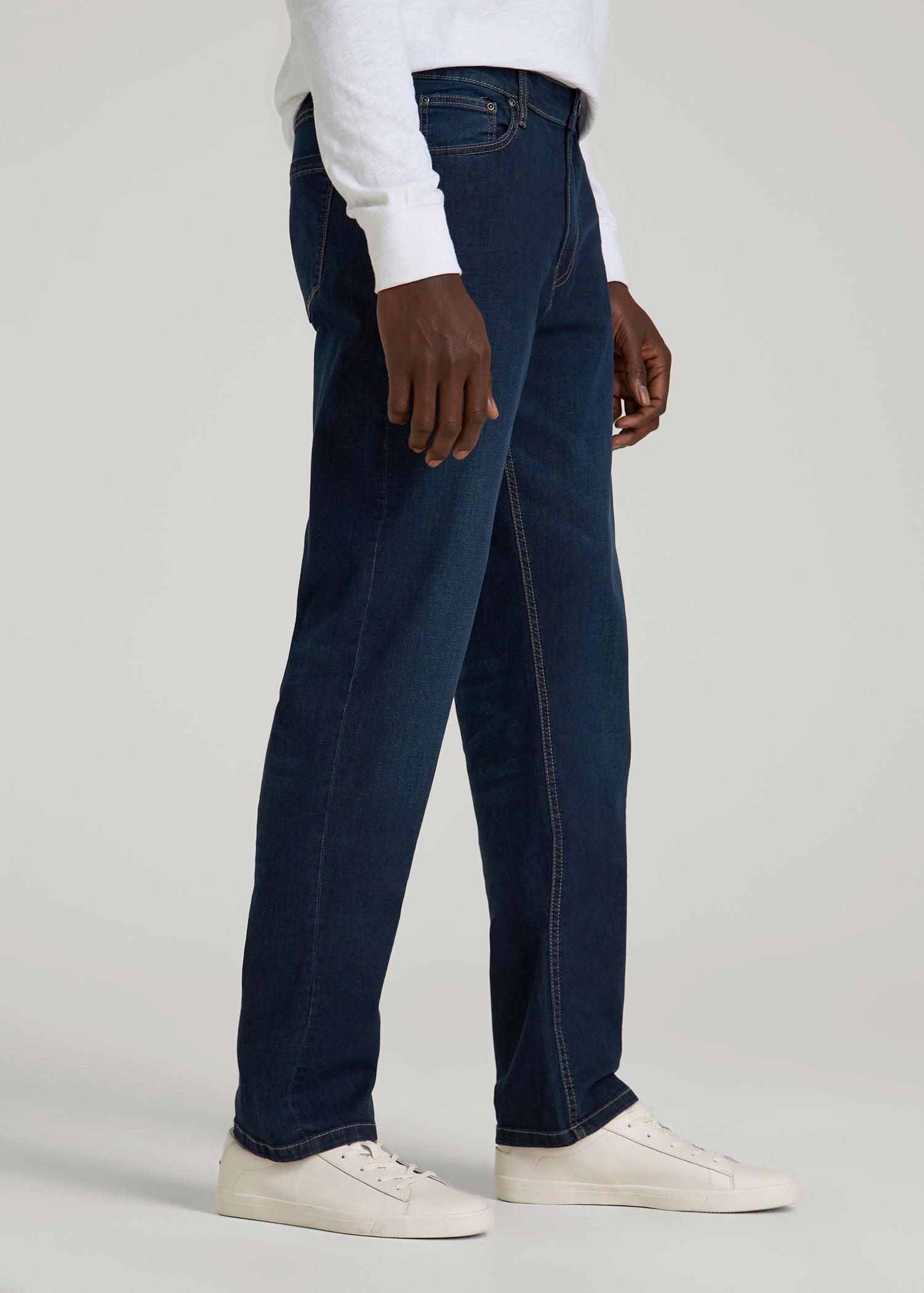 American Tall Online Shop | Mason Relaxed Fit Jeans for Tall Men in Blue Steel