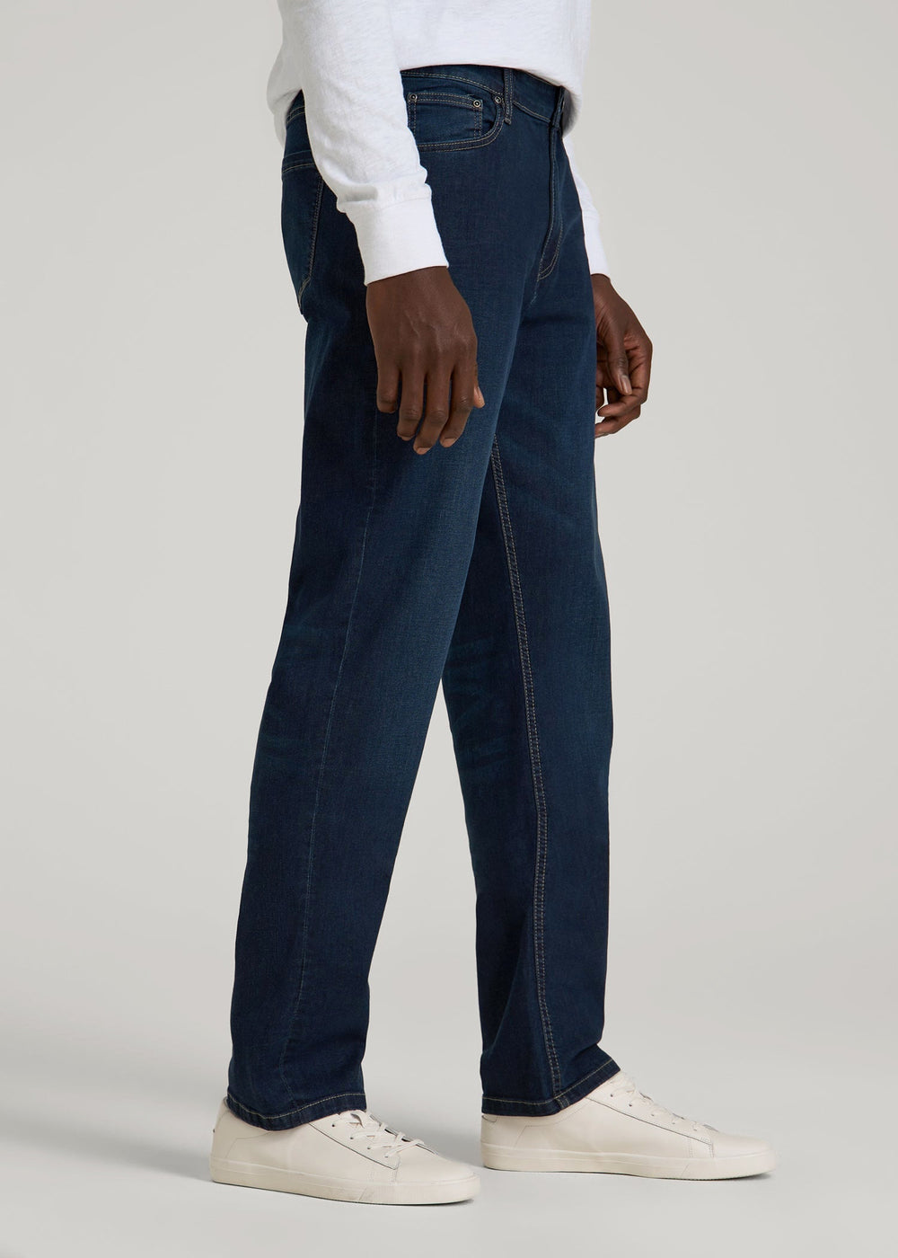 American Tall Online Shop | Mason Relaxed Fit Jeans for Tall Men in Blue Steel